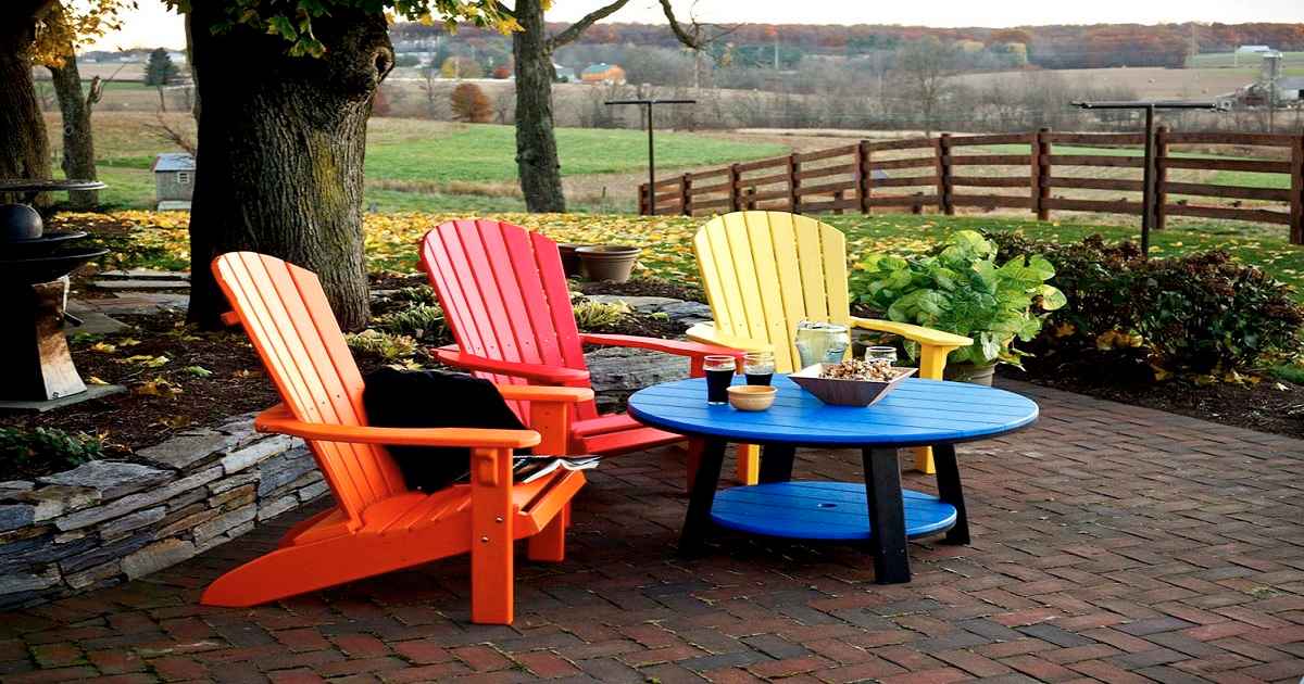 how to paint polywood outdoor furniture