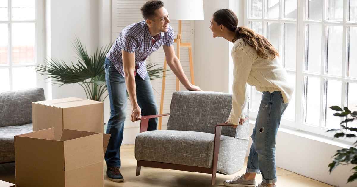 how to move furniture without a car