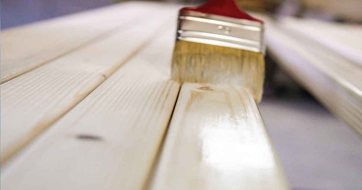 is it better to stain or paint wood furniture