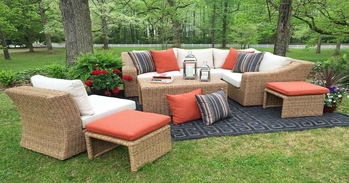 how to attach cushions to outdoor furniture
