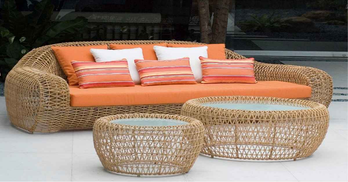 how to lighten rattan furniture