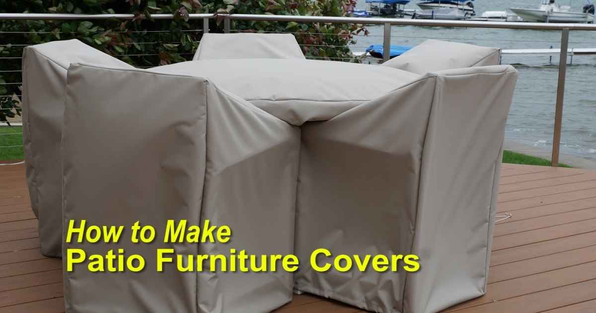 how to measure for patio furniture covers