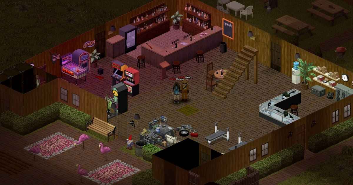 how to pick up furniture project zomboid