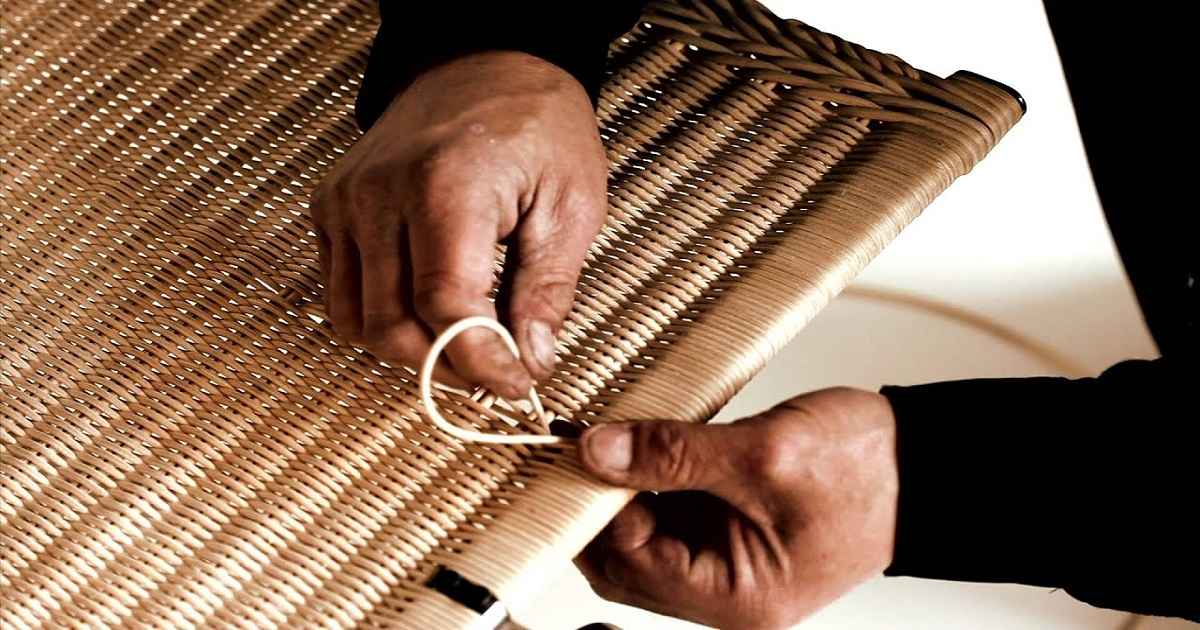 how to repair resin wicker furniture