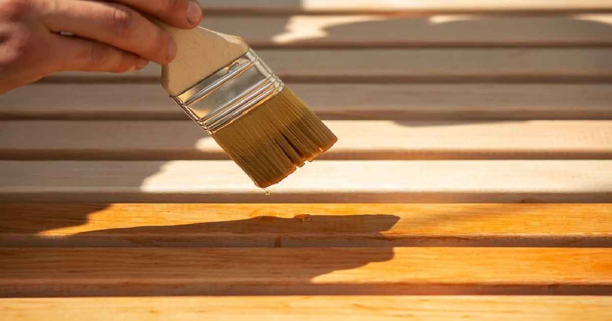 is it better to stain or paint wood furniture