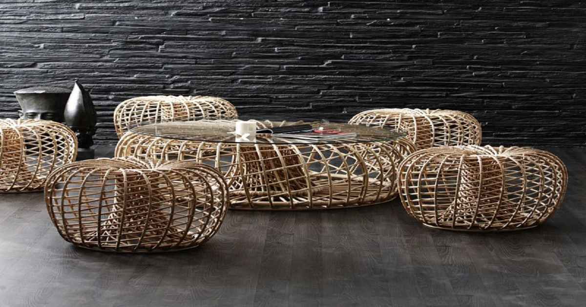 how to lighten rattan furniture