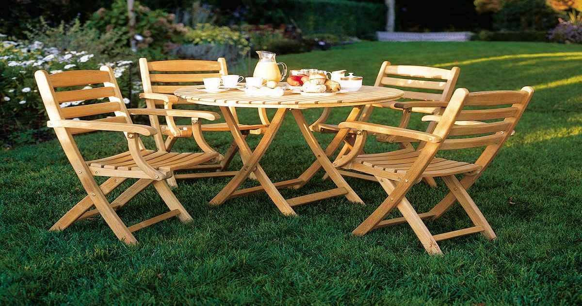 can you paint teak outdoor furniture
