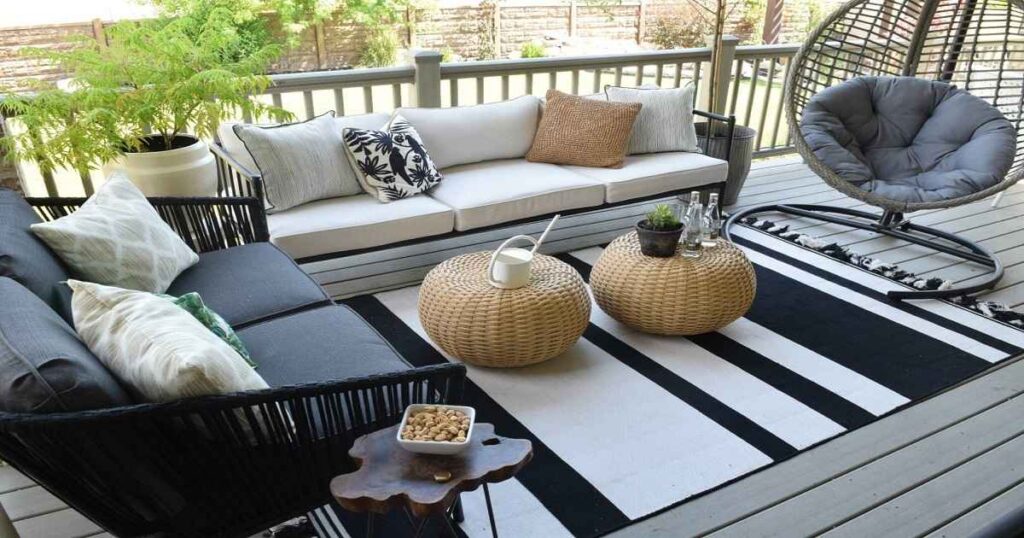 can you use patio furniture indoors