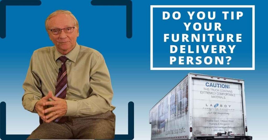 do you tip costco furniture delivery