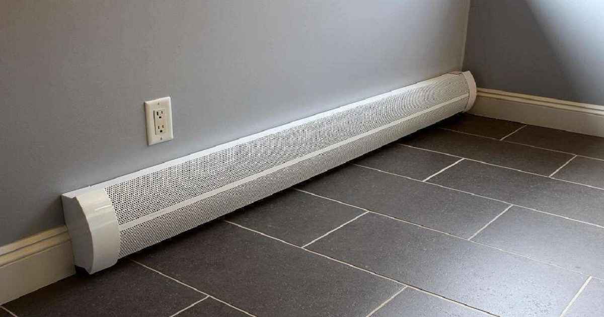 how far should furniture be from baseboard heaters