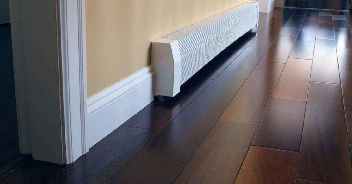 how far should furniture be from baseboard heaters